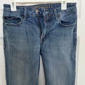 American Eagle Outfitters Slim Straight Jeans - Blue